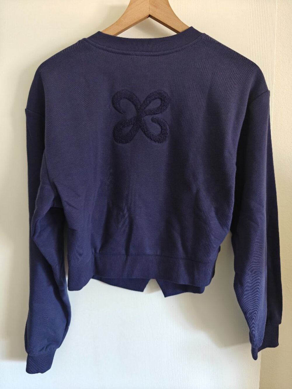 NWT Anthropologie Maeve Private Jetty Pullover Sweatshirt Nautical Coastal Sz XS - Picture 7 of 8